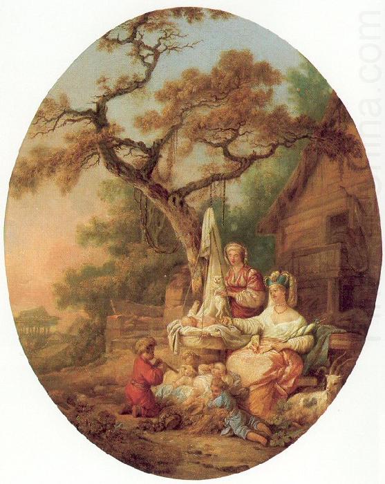 Prince, Jean-Baptiste le A Scene from Russian Life china oil painting image